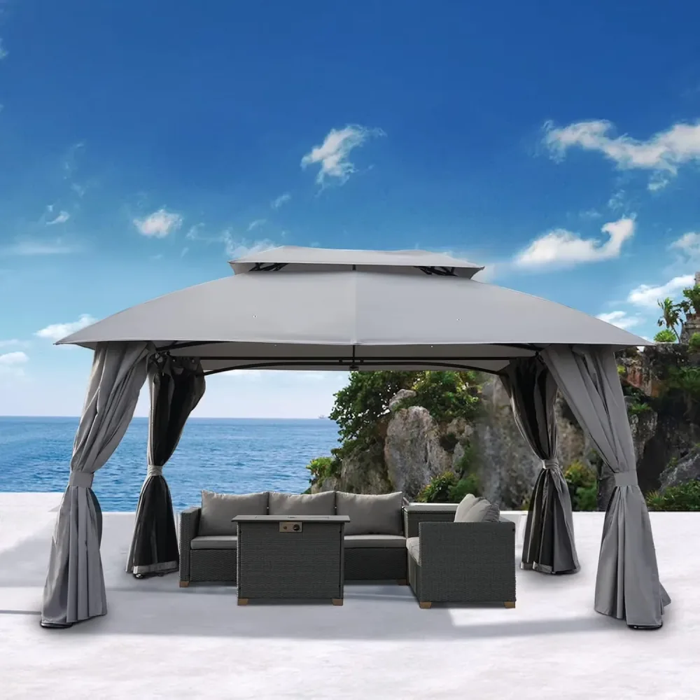 Patio 10' gray 4 people