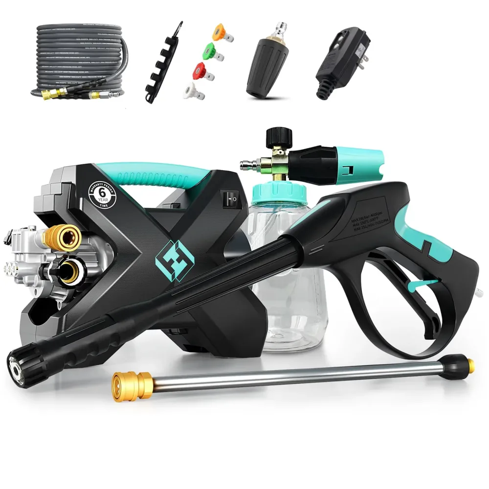 Pressure Washer blue 25 liters portable