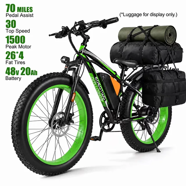 Electric Bike 26" 48v 330 lbs