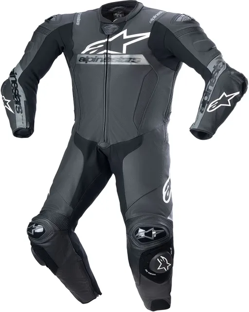 Mens Motorcycle black gray 1.3mm