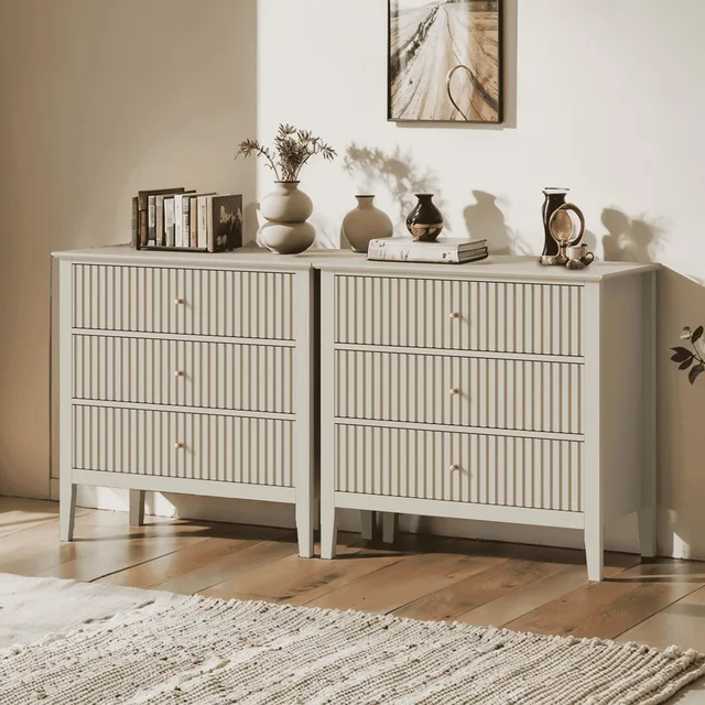 Bedroom white beige 29.5 inches