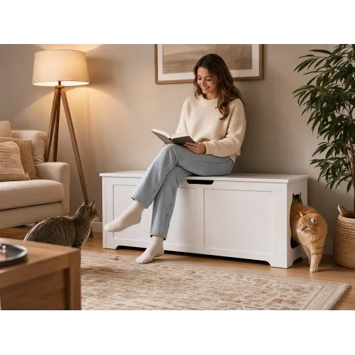 Cat Litter 39.4" 39.37" 15.55"