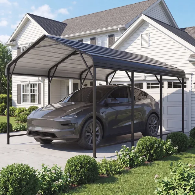 Metal Carport 12' 20' 10'