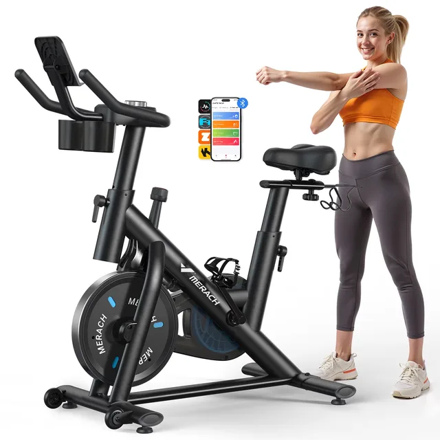 Exercise Bike 300lbs black 330lbs