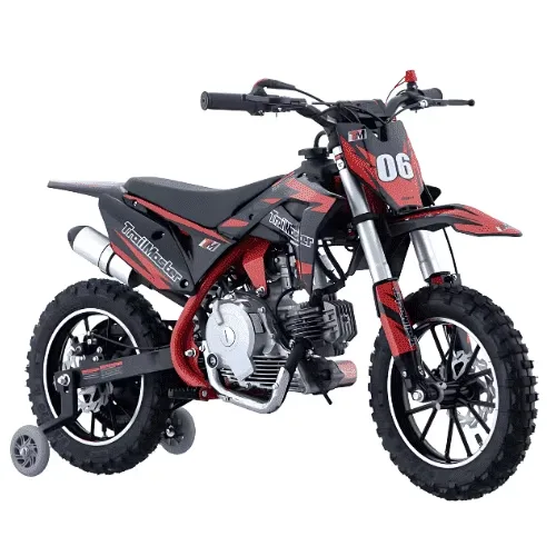 Dirt Bike 22.05" orange 7.09 inches