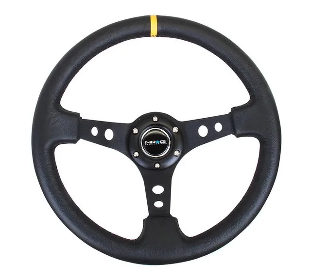 Steering Wheel 350mm 3in black