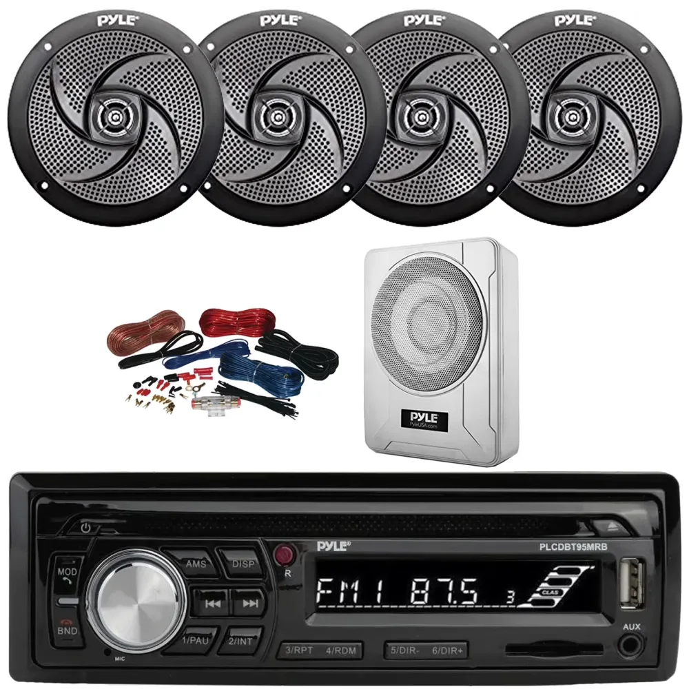 Stereo Receiver 4" 100w 600w