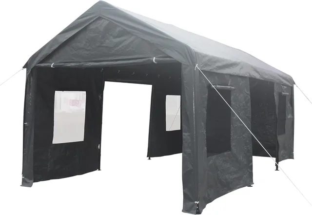 Canopy Tent portable gray heavy-duty