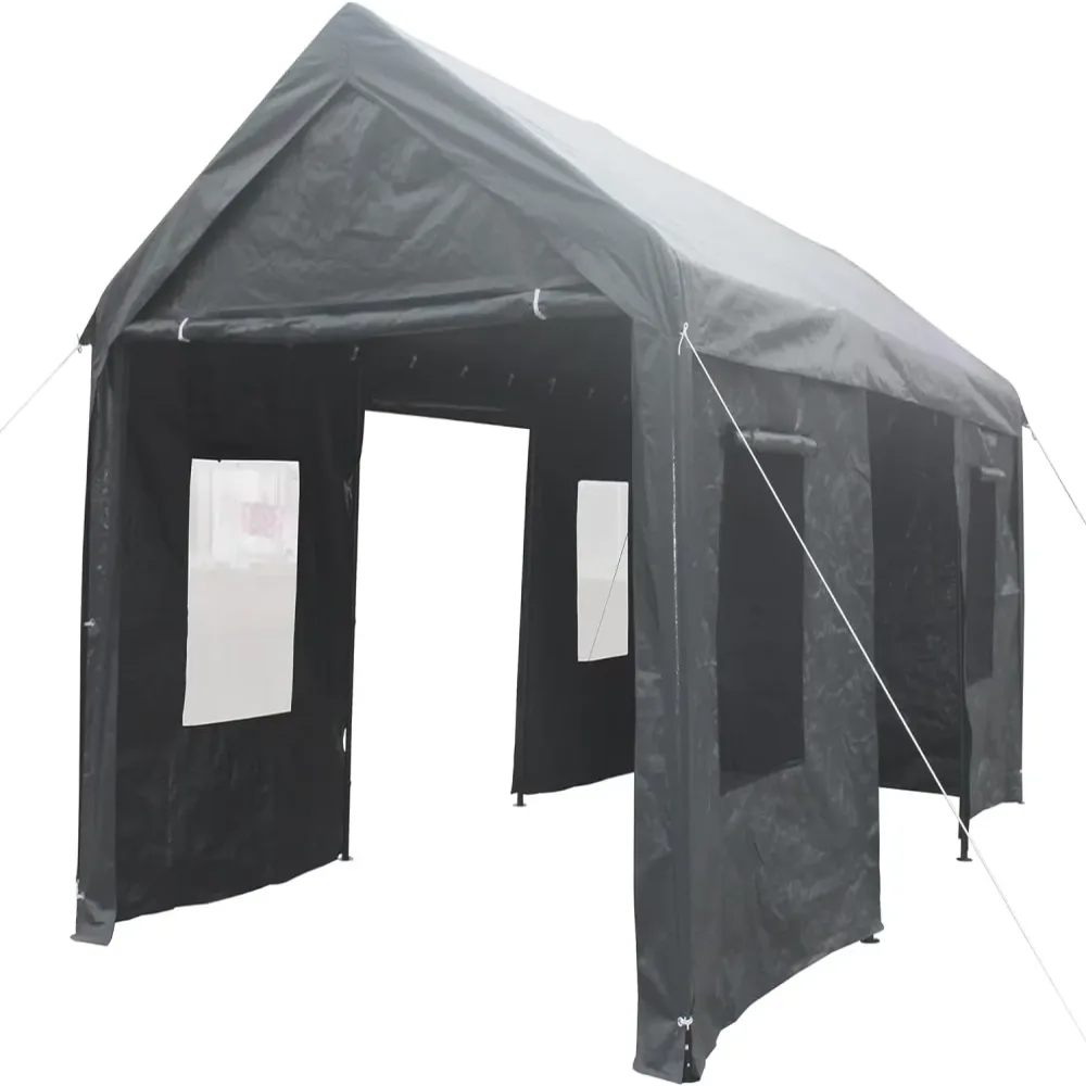 Canopy Tent portable gray heavy-duty