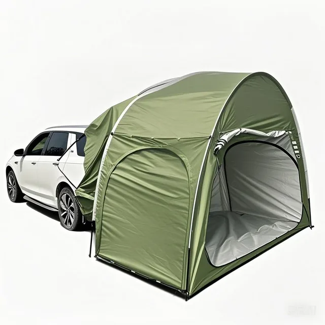 Car green silver 82.7 inch