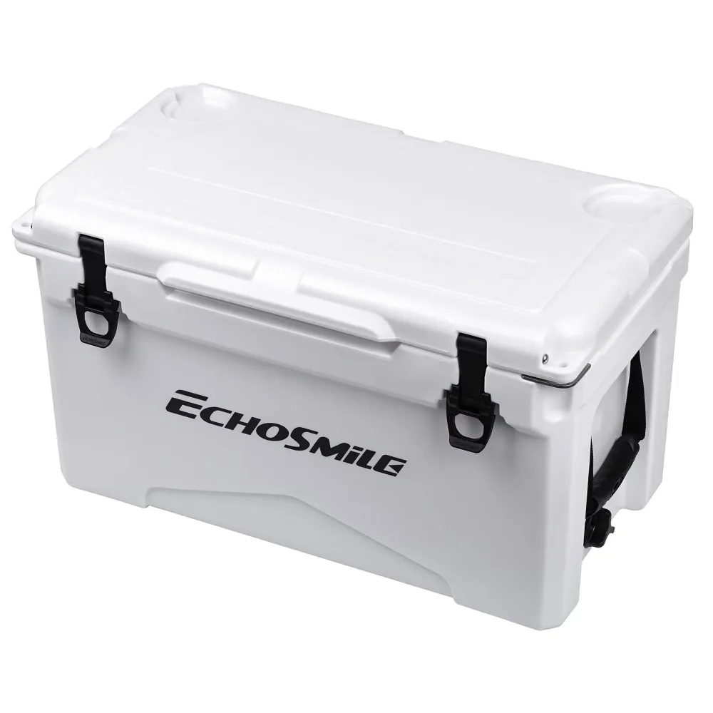 Rotomolded Cooler heavy-duty insulated white