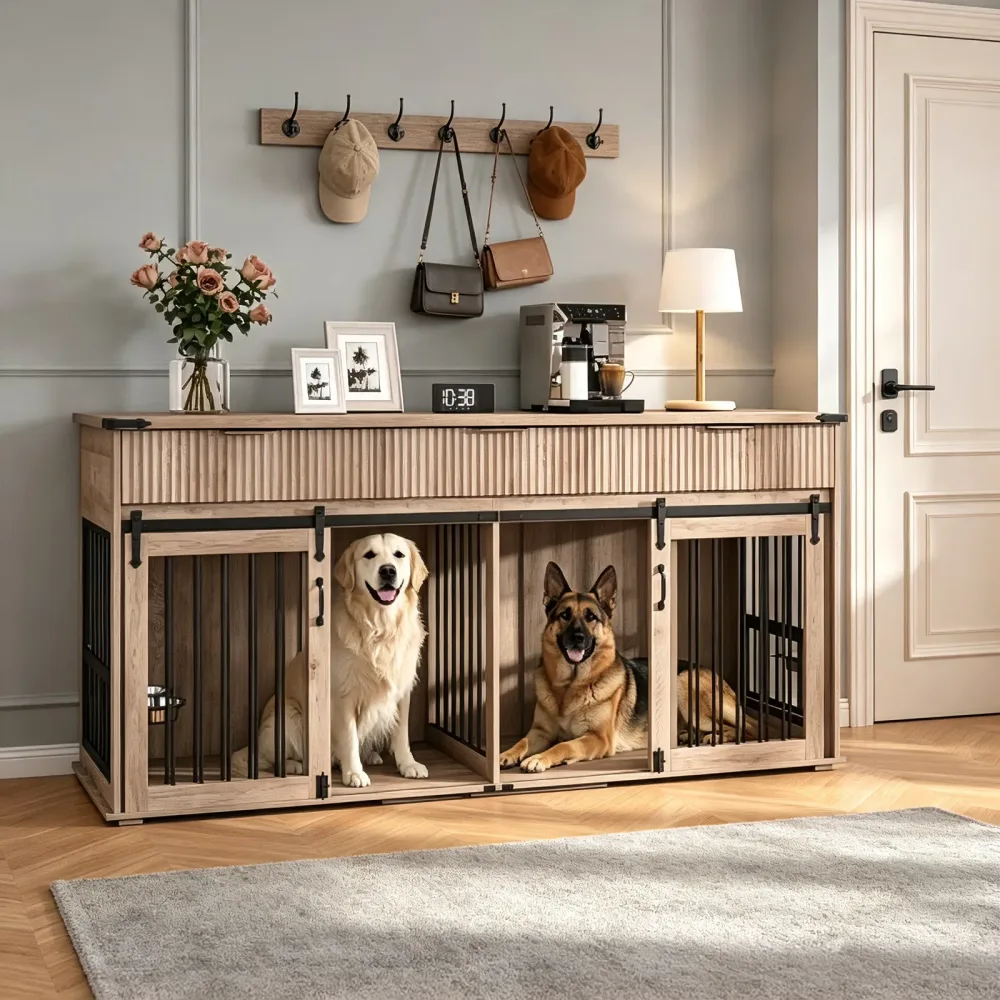 Dog Crate 71" waterproof 150 lbs
