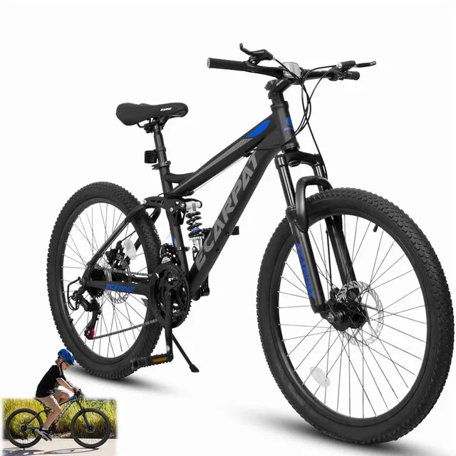Mountain Bike 24 inch black 100mm