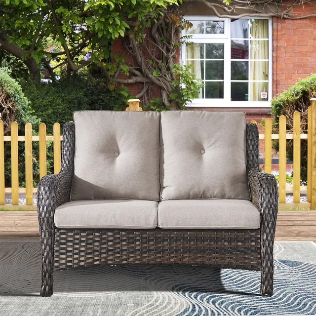 Patio gray brown beige