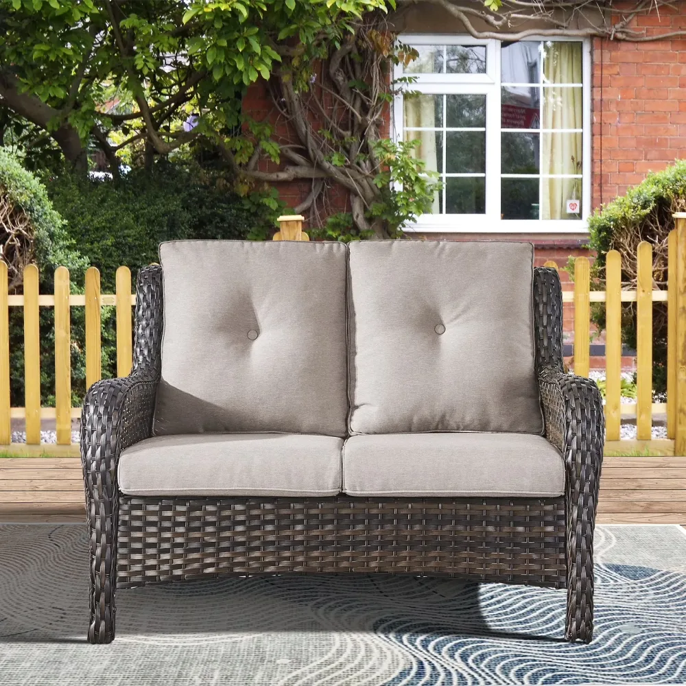 Patio gray brown beige