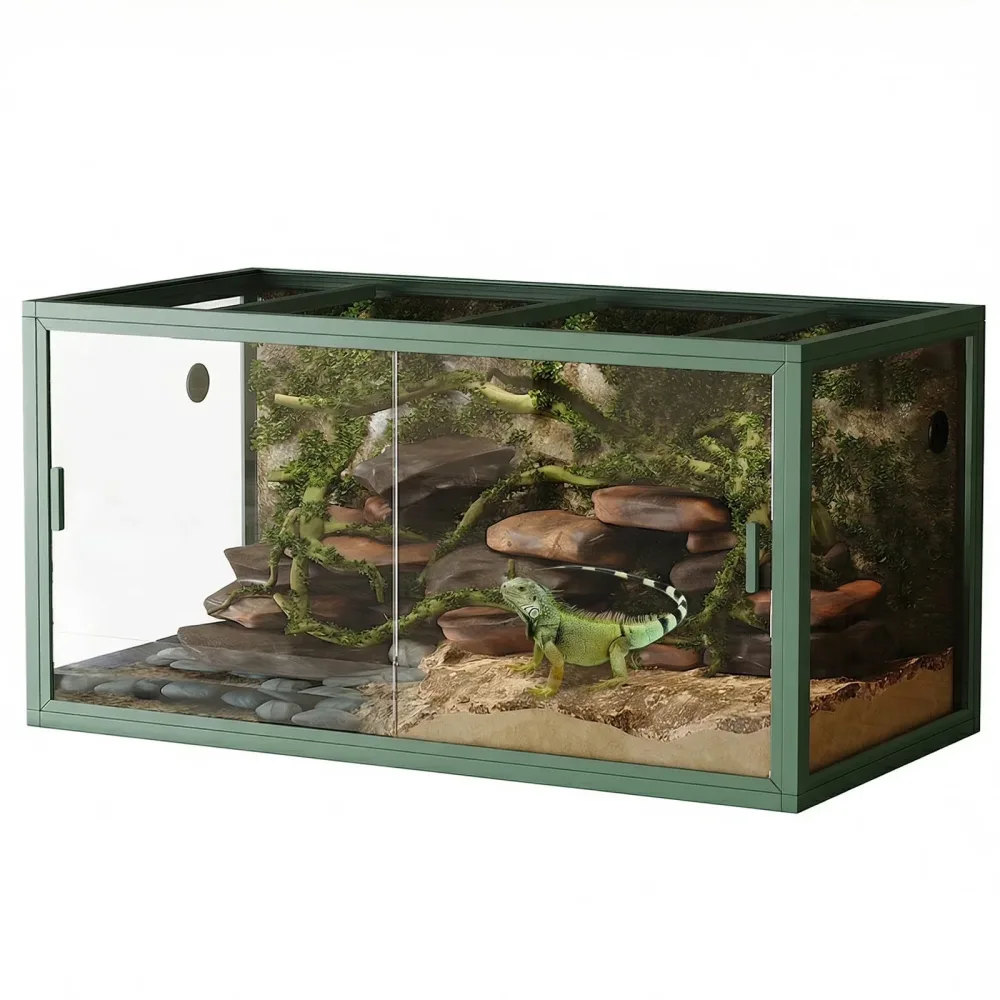 Reptile Terrarium 120 gallon green 6mm