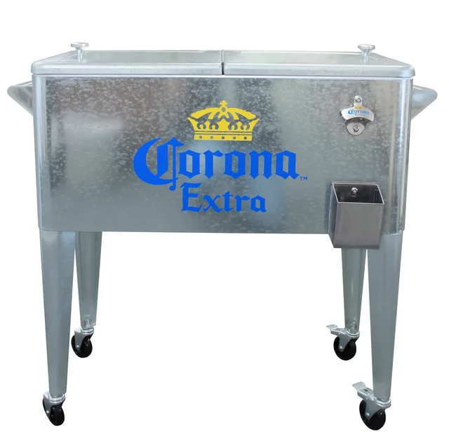 Cooler silver 12 oz 2 lb