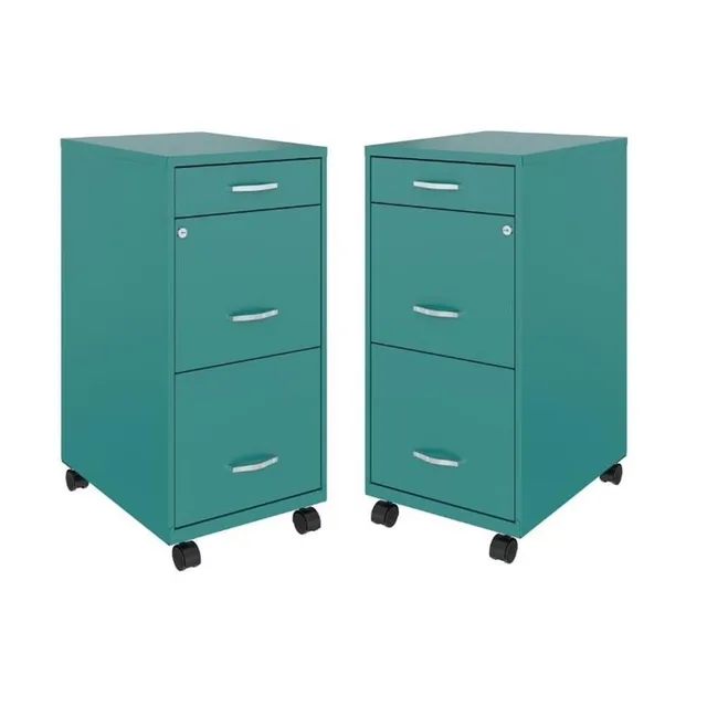 Filing Cabinet blue 18in 29.52"