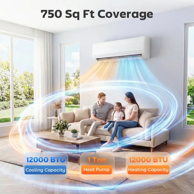 Air Conditioner 115v 9.8 ft 12.8 ft