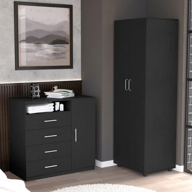 Bedroom Furniture 19.15" 24.18" black