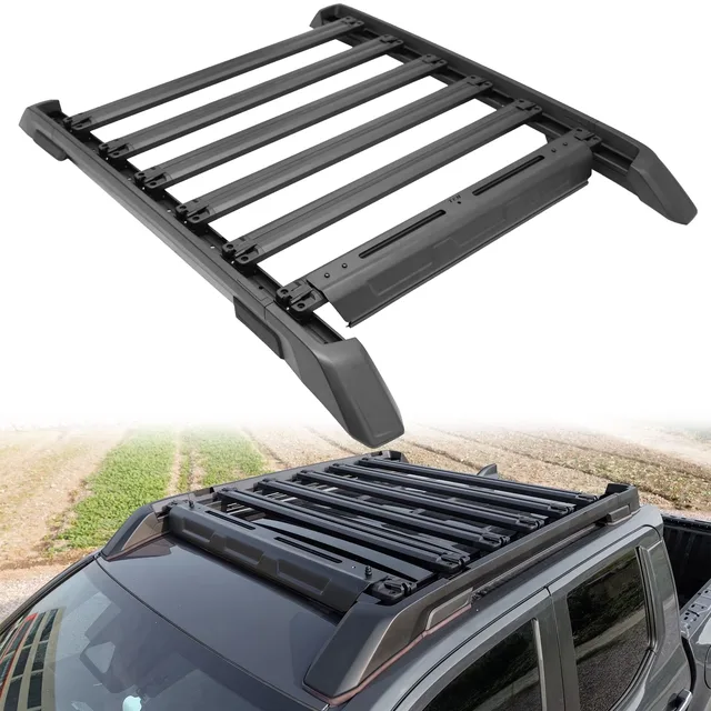 Roof Rack 150 lbs 68 kg black