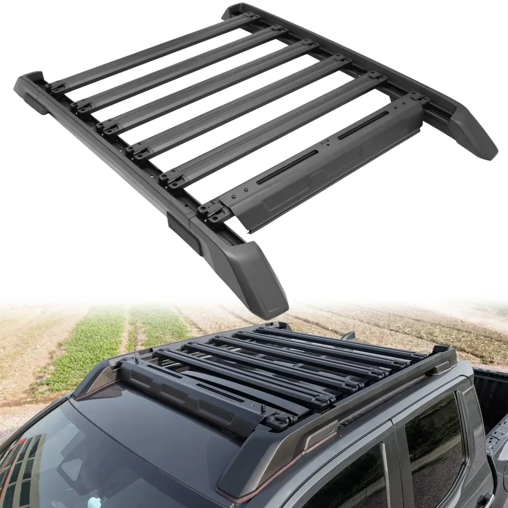 Roof Rack 150 lbs 68 kg black