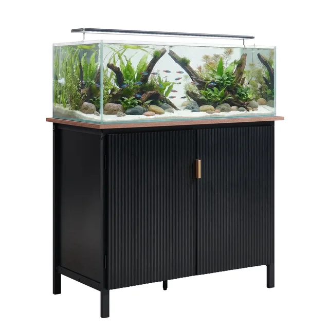 Aquarium Stand 40-50 gallon black 36.4"