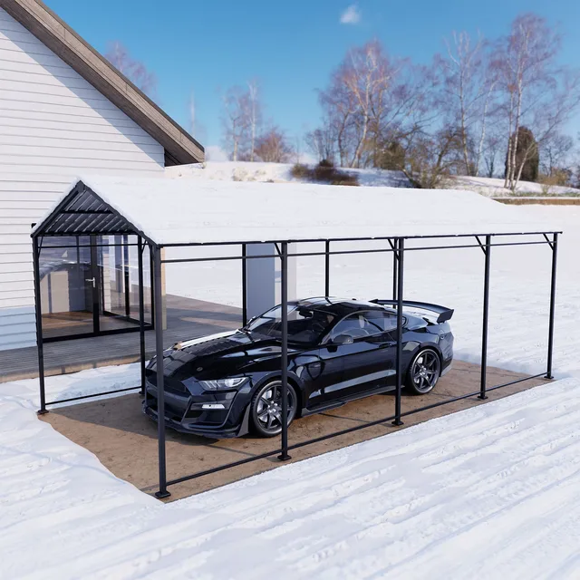 Metal Carport 20 ft 10' 20'