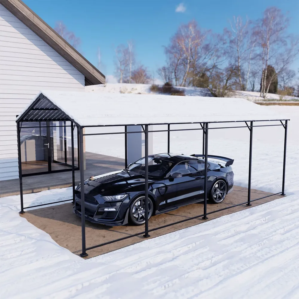 Metal Carport 20 ft 10' 20'