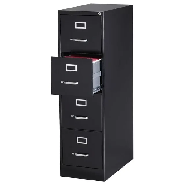 File Cabinet gray black 52"