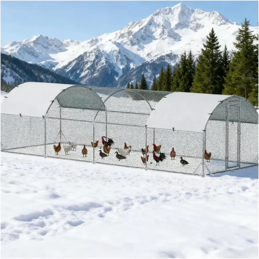 Chicken Coop silver weatherproof