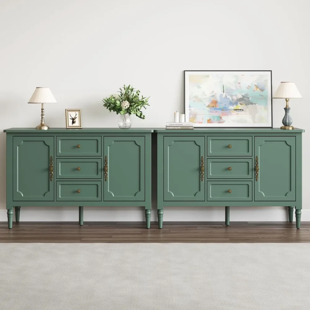 Room Bedroom 58" blue green