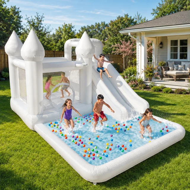 Backyard Play 14ft white 300 lbs