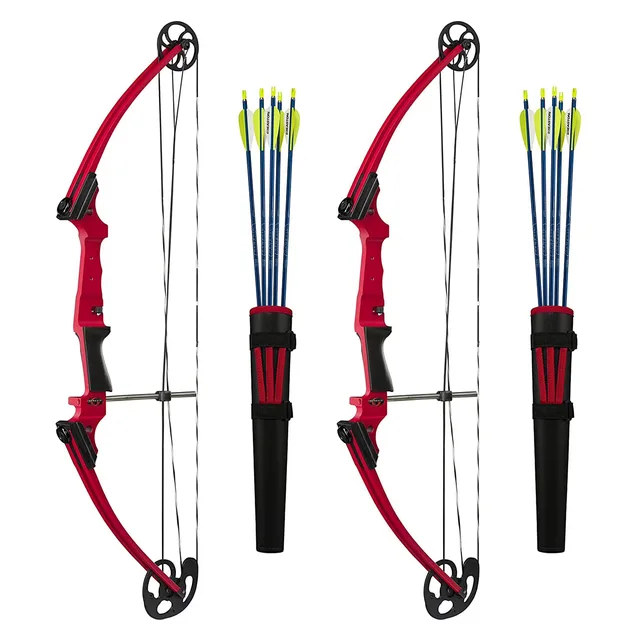 Compound Bow 2 pack red 30"