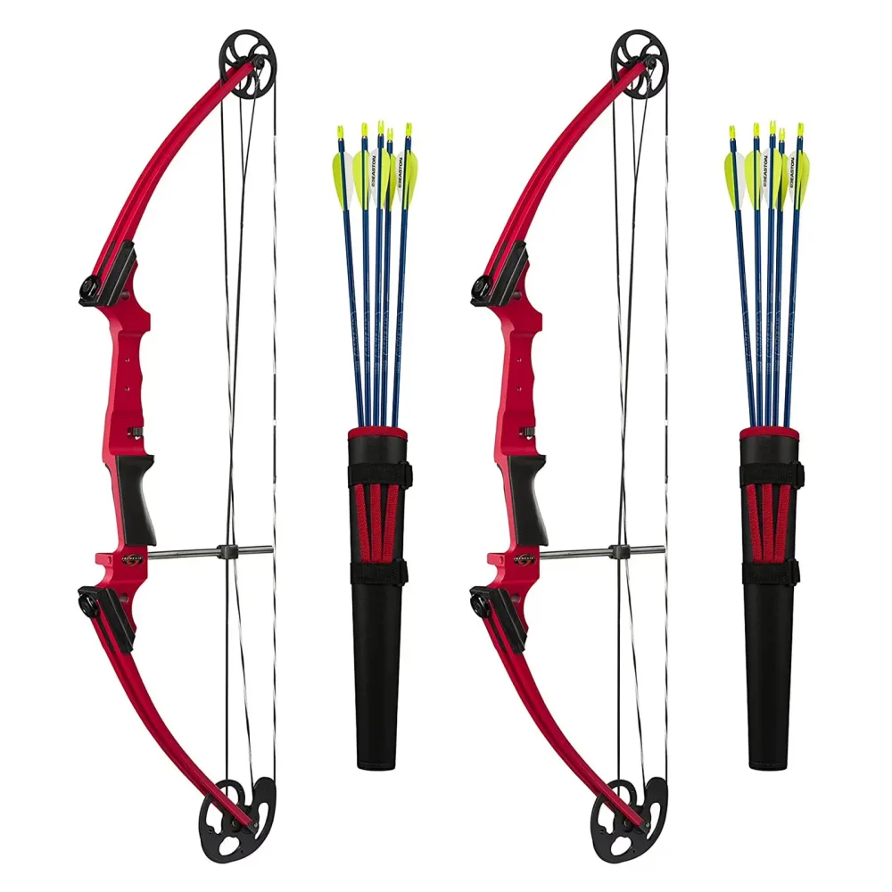 Compound Bow 2 pack red 30"