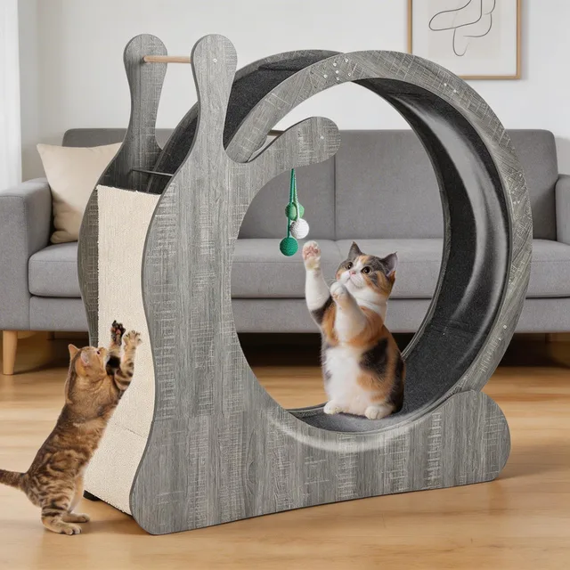 Cat Treadmill 95cm 85cm gray