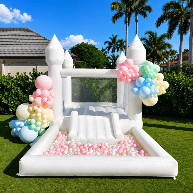 Backyard Play 13' 8' white