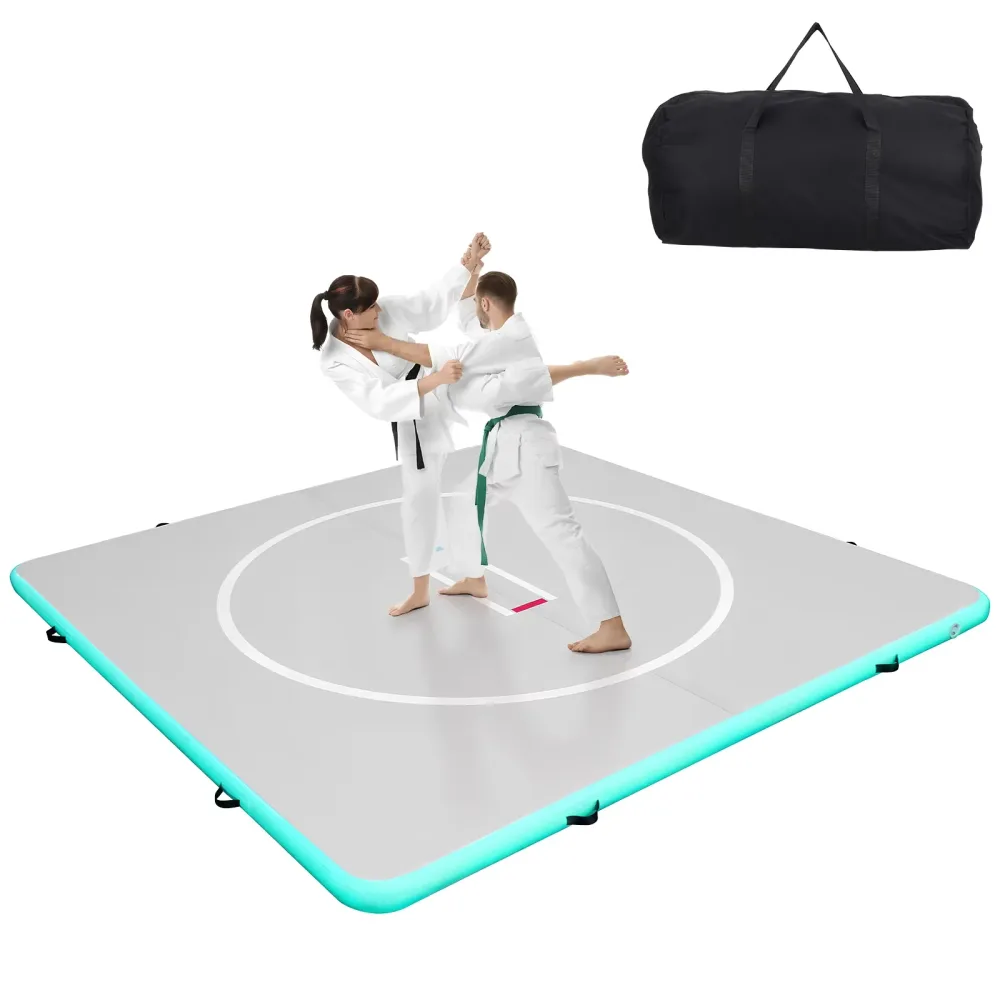 Gymnastics Mat 4" green 10 cm