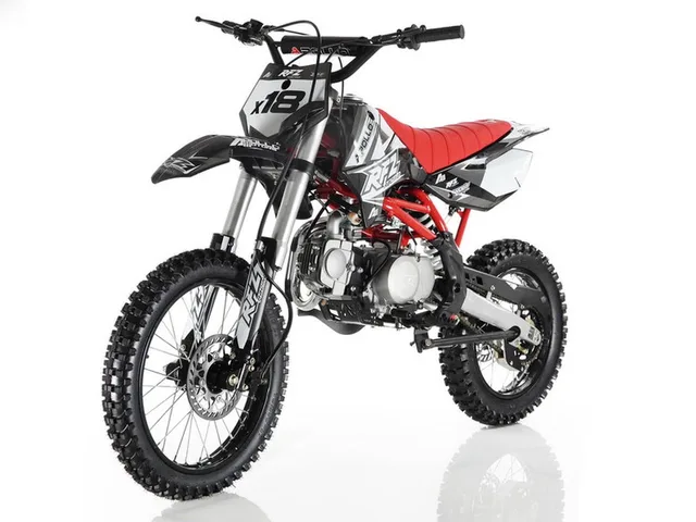Dirt Bike black 17" 14"