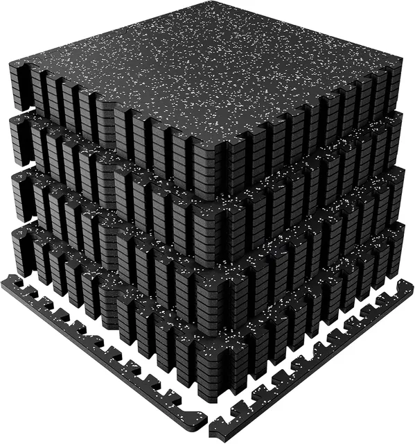 Exercise Mats 0.56' waterproof black
