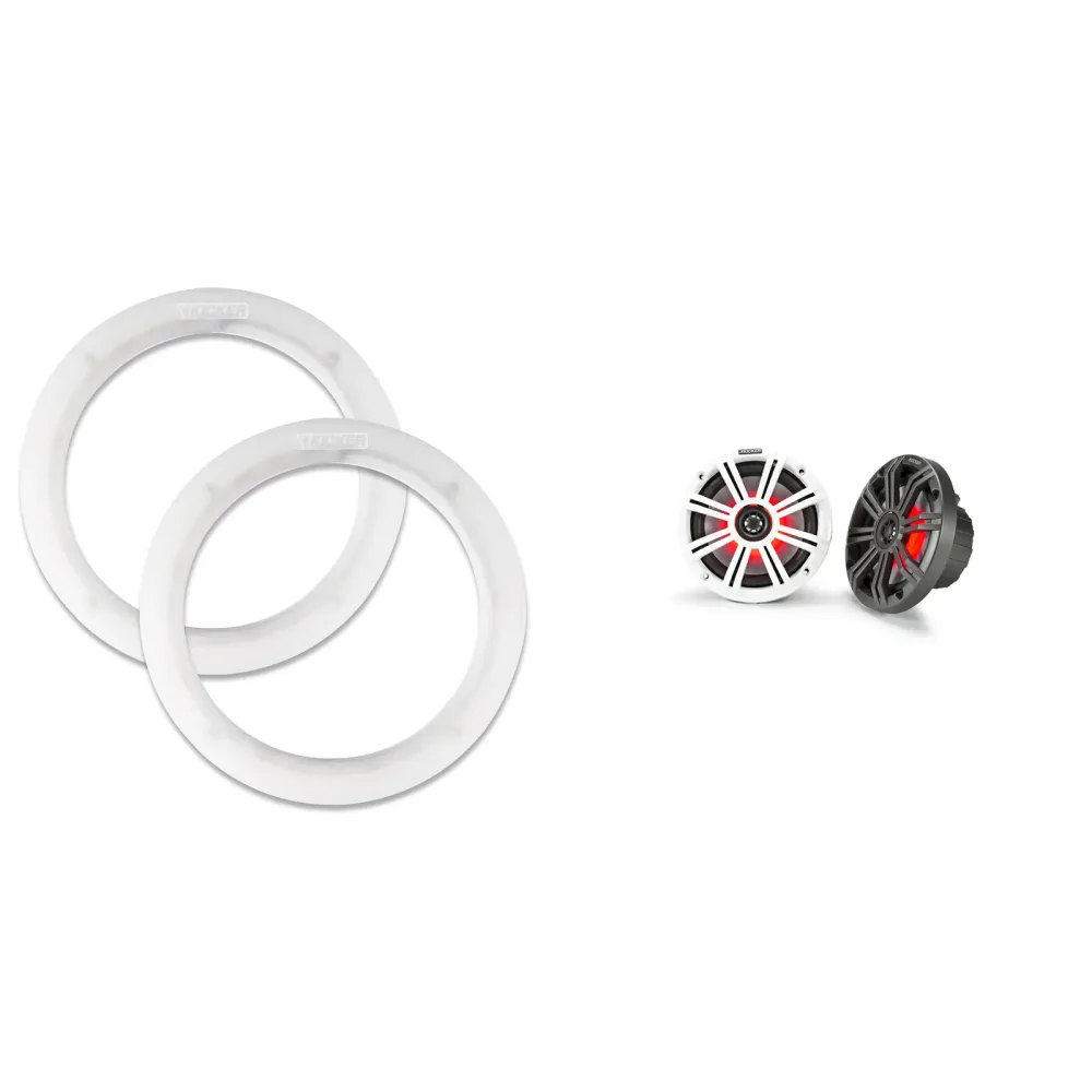 Speaker led white 2"