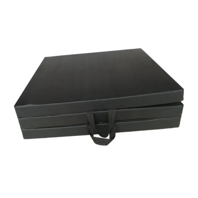 Mat foldable waterproof black