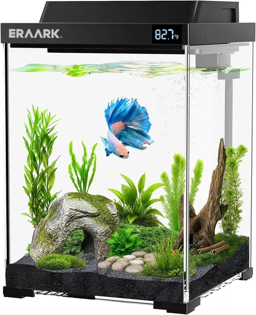 Fish Tank 2.6 gallon 13 inches 4 lb
