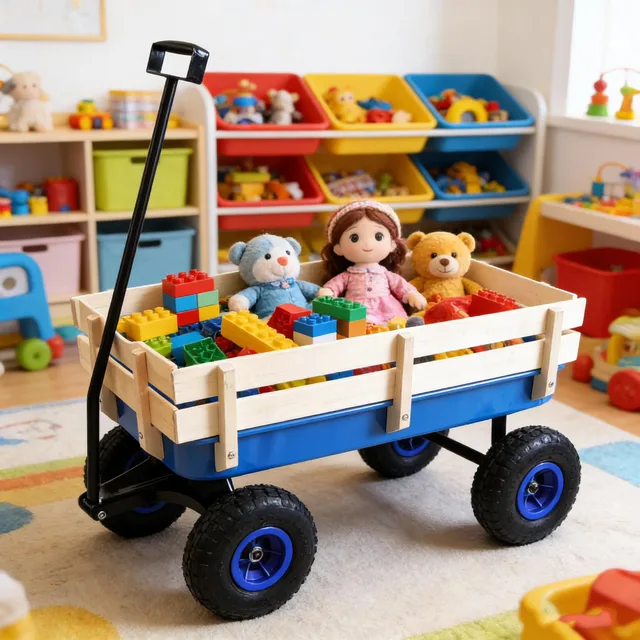 Wagon 260lbs blue 260 lbs