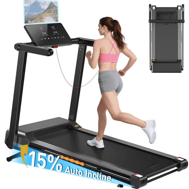 Folding Treadmill 3.5hp led