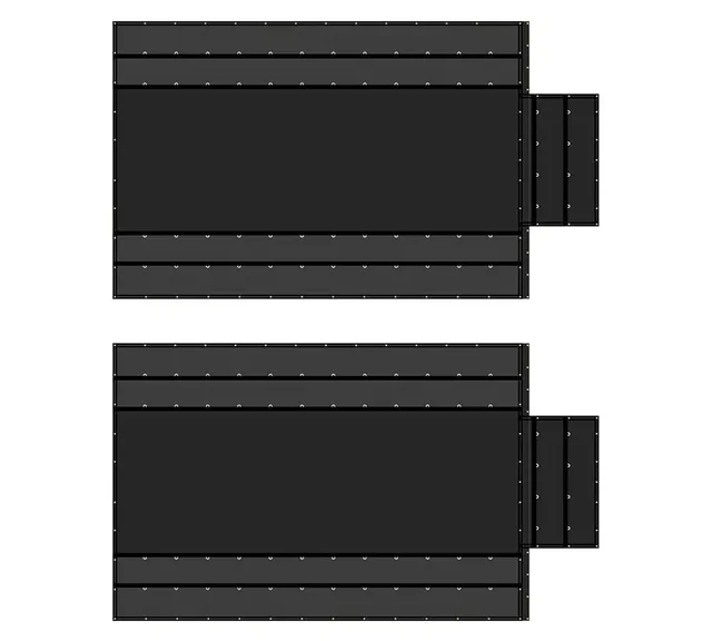 Flatbed Truck 2 pack 16' 24'