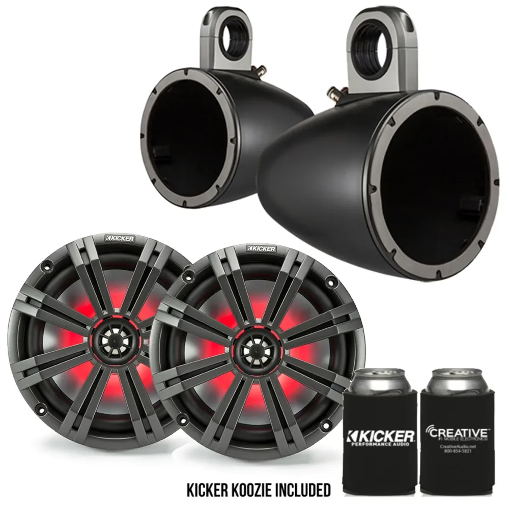 Speaker 8" led black