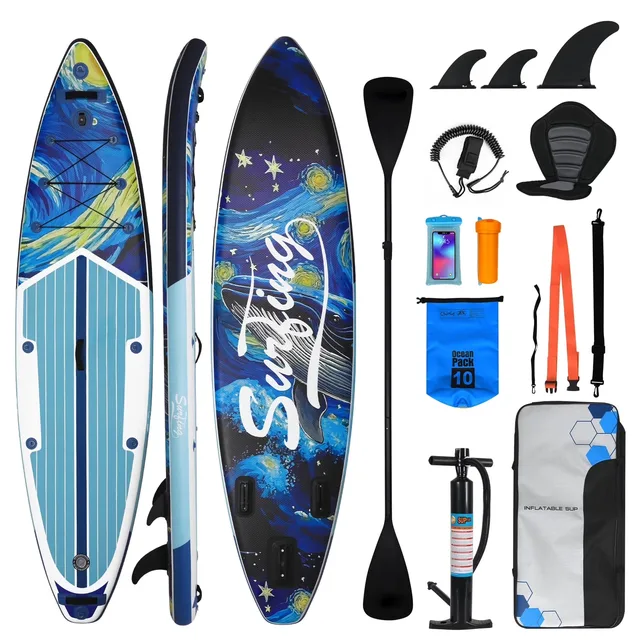 Inflatable Stand 11 ft blue 330 lbs