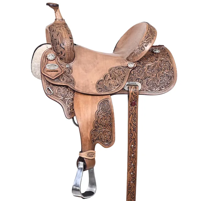 Saddle 15 in brown 24 lbs