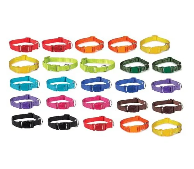 Dog Collars 25 pack adjustable 10 inch